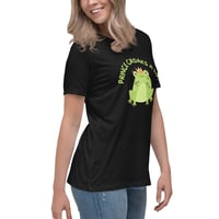 Image 7 of Women's Relaxed T-Shirt,  Prince Croaks a Lot T-Shirt | Funny Frog Pun Graphic Tee