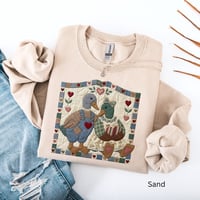 Image 2 of Duck Quilt Crewneck