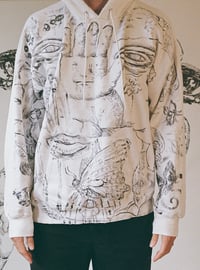 Image 3 of Hand Painted Hoodie 1