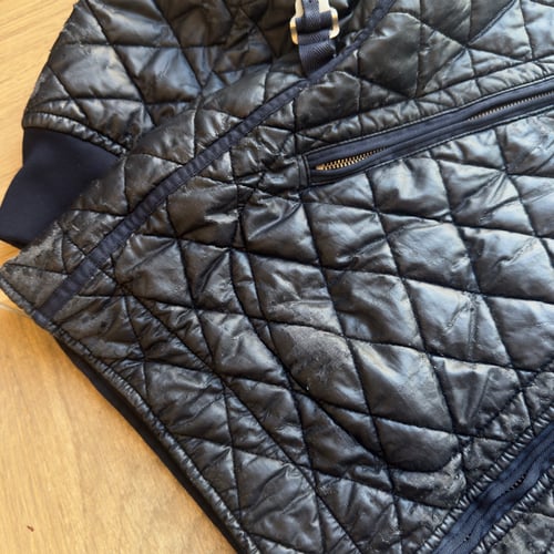 Image of Stone Island Mussola Gommata Quilted Jacket, Size Large