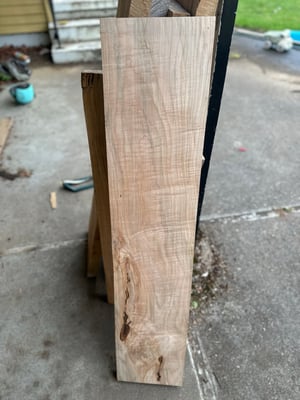 Figured maple board 5