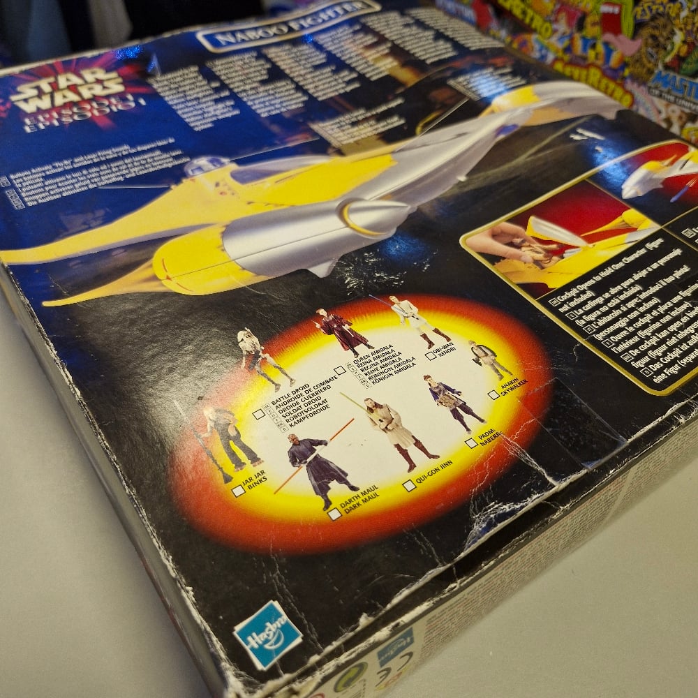 Star Wars Episode I Electronic Naboo Fighter – Boxed (Opened