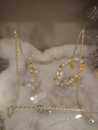 Image 1 of Gold Pearl Bracelets