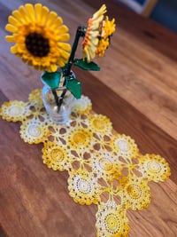Image 2 of Yellow Rectangle Doily