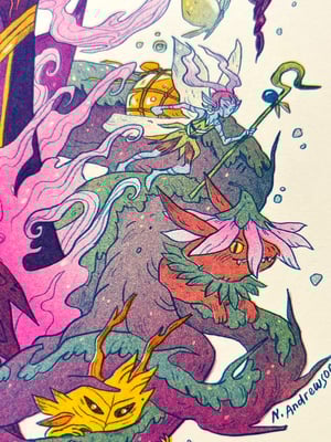 Wilds of Eldraine - Large Riso Print
