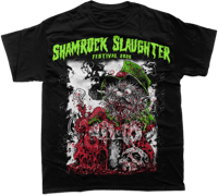 Image 1 of Shamrock Slaughter Fest 2026 Offical T Shirt
