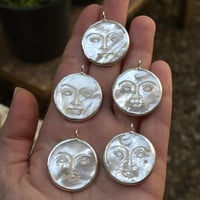 Image 1 of Pearl moon pendants