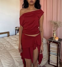 Image 5 of Brigitte Blouse in Rouge