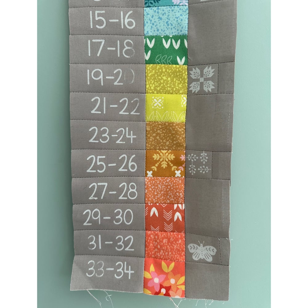 Image of Temperature Quilt Legend Marker