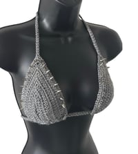 Image 2 of Grey Spiked Mini Kini