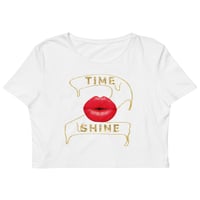 Image 1 of TIME 2 SHINE ORGANIC CROP TOP