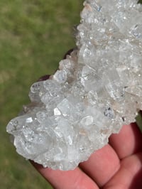Image 6 of Glass Apophyllite, Stilbite & Chalcedony Specimen | India #3042