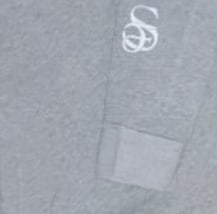 Image of BIG CHEST logo hoodie(Heather Gray)