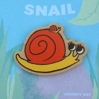 Image 4 of Snail Pin