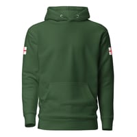 Image 9 of Unisex Hoodie Three Lions Back