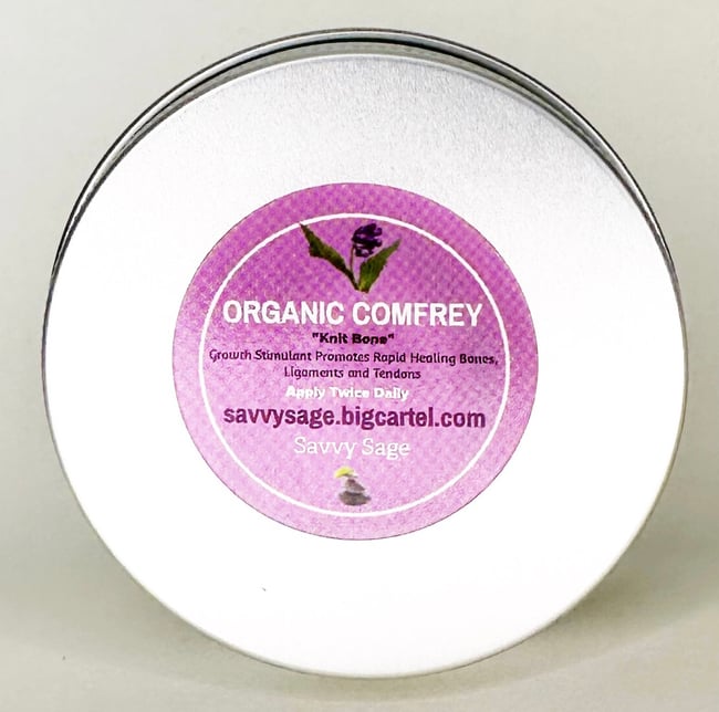 Organic Comfrey Salve 55grams