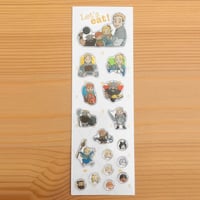 Image 5 of Dungeon Meshi Epoxy Sticker Sheet
