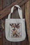 MUSH NEEDED- black or cream tote bag