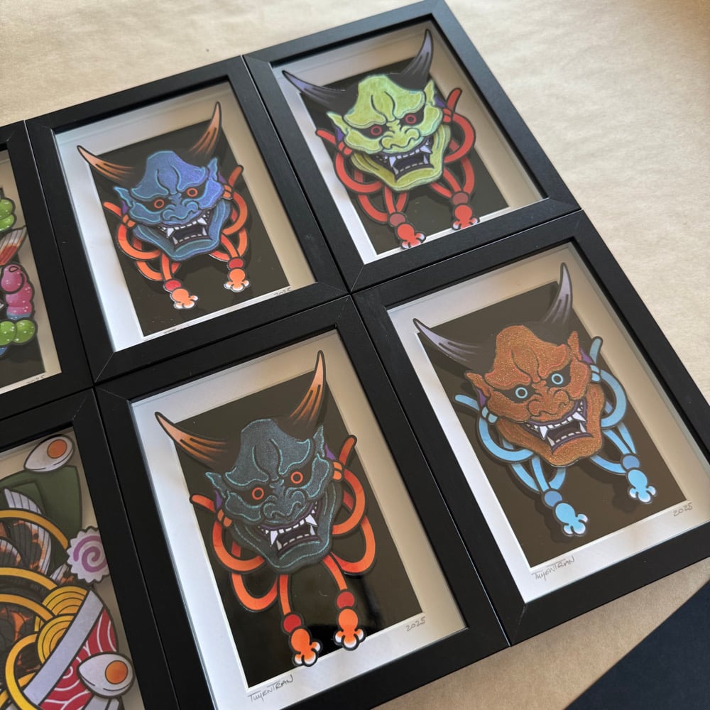 Image of 3D Artworks - Hannya Mask