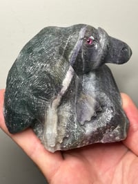 Image 9 of Platypus Fluorite Carving #2919