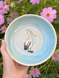 Image 1 of Pelican decorated Pasta bowl