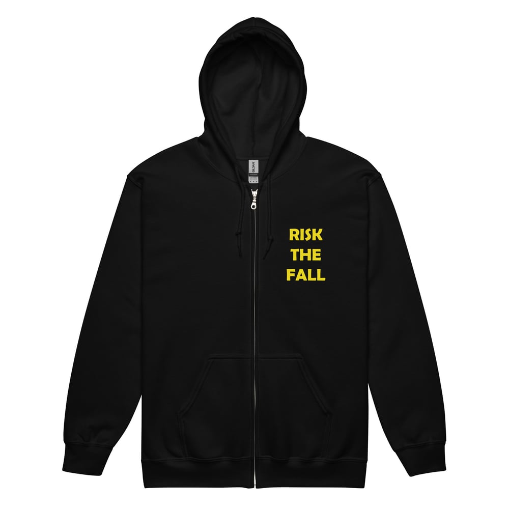 On Sale! Risk the Fall- 2-Sided Unisex heavy blend zip hoodie