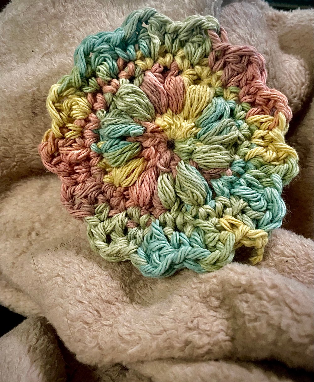 Image of Cotton Face Scrubbie