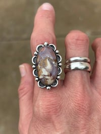 Image 2 of La Riviera Plume Agate Ring 