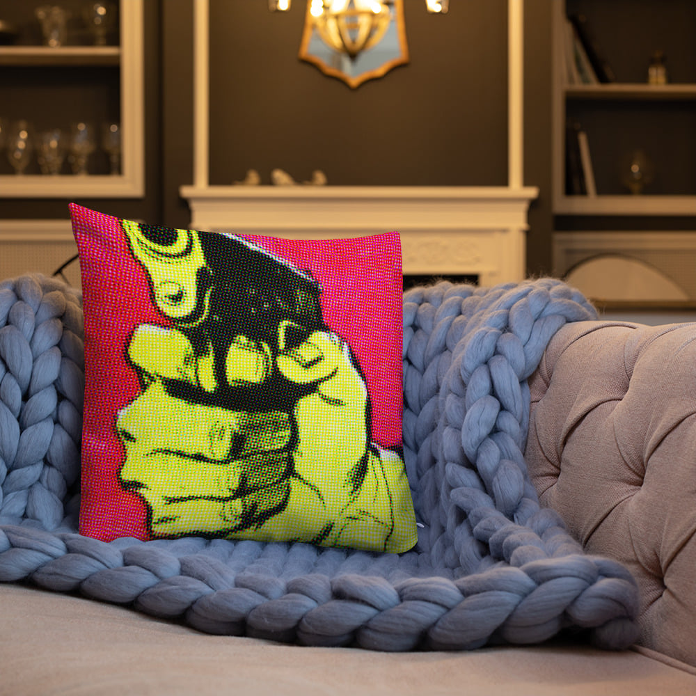 Freeze - ComicStrip Cushion / Pillow