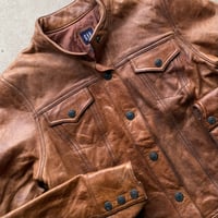 Image 2 of GAP LEATHER JACKET