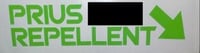 Image 2 of Prius Repellent vinyl decal
