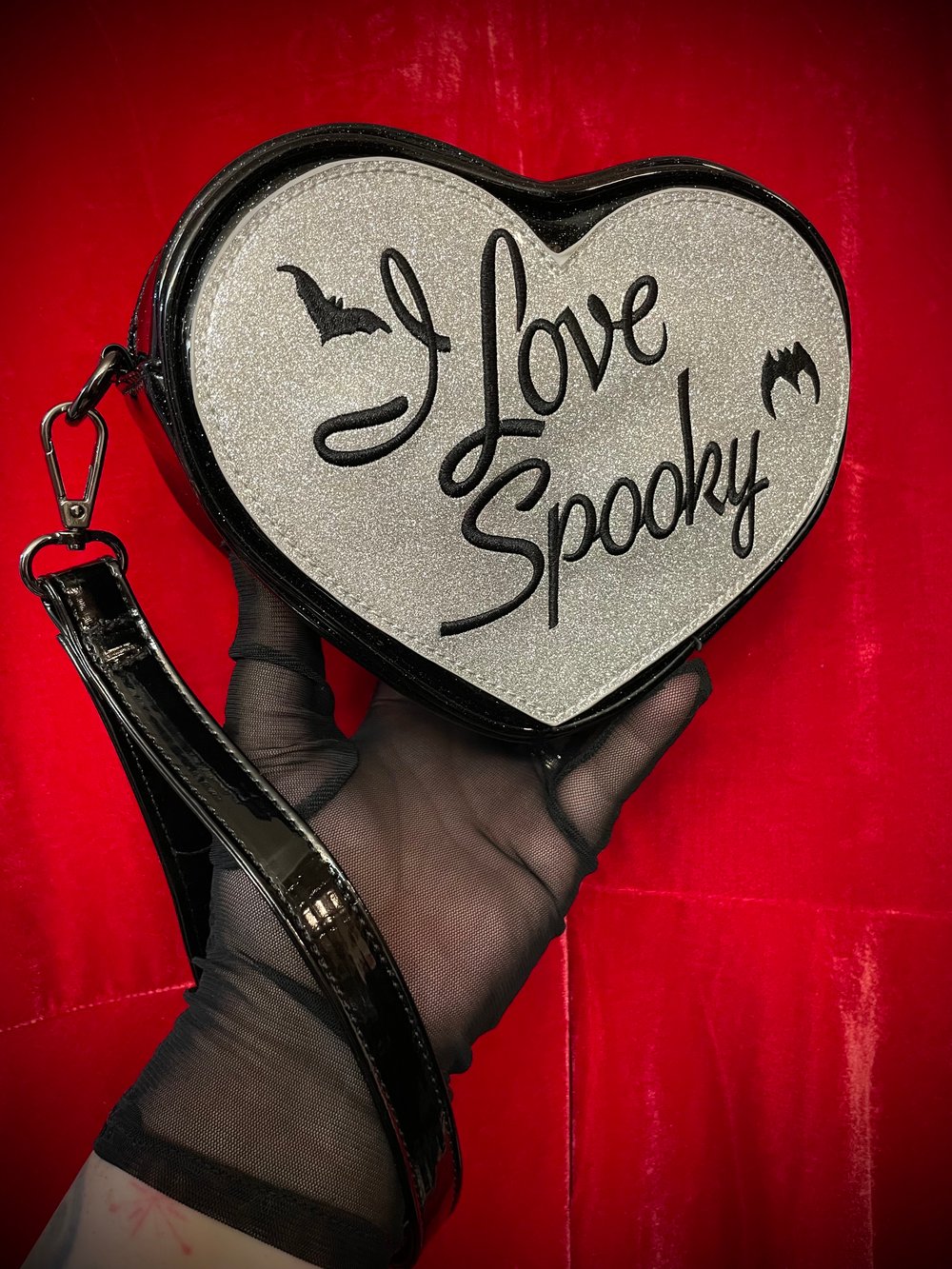 Mini I Love Spooky Purse Wristlet 