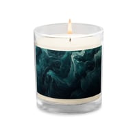 Image 1 of Viridian Glass Jar Soy Wax Candle