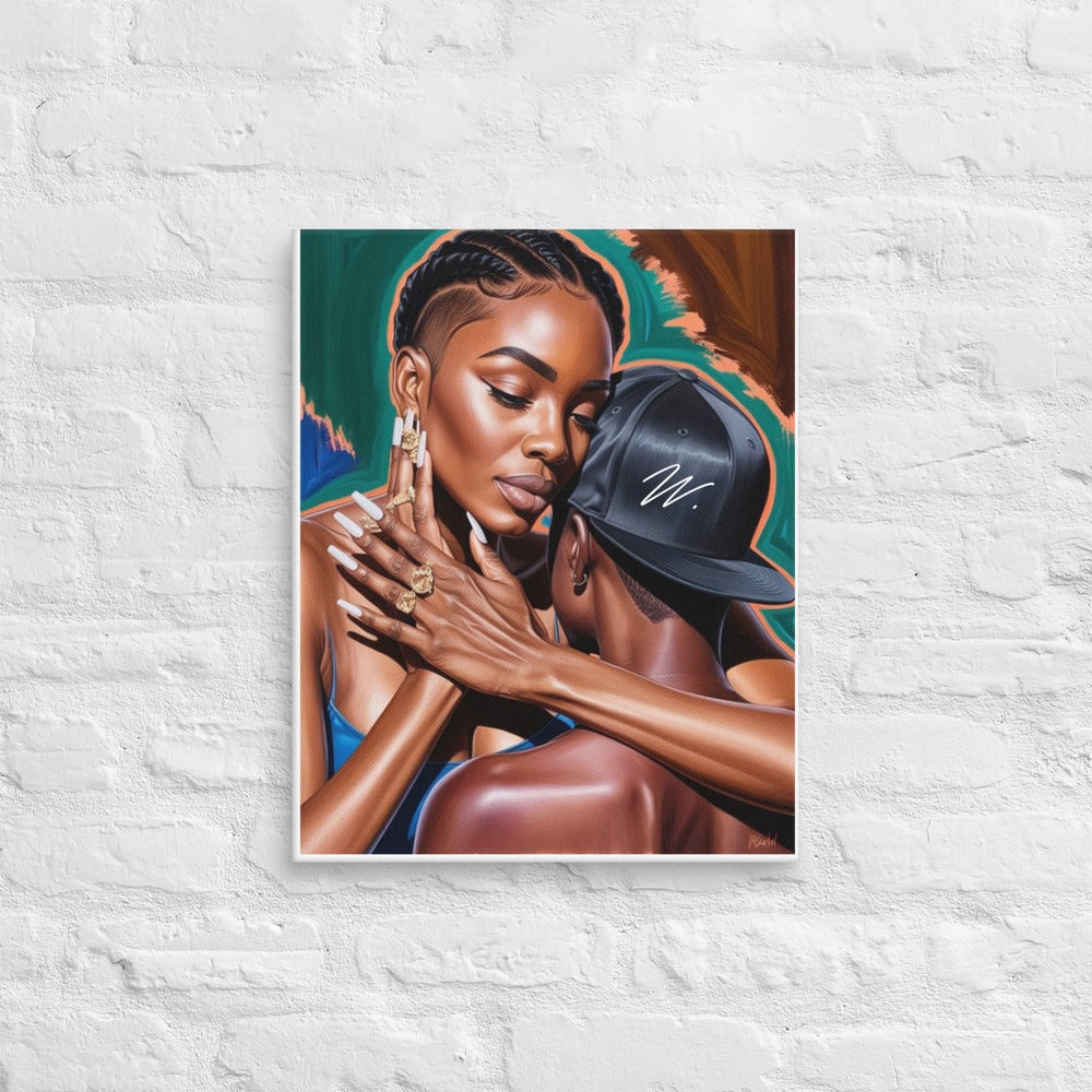 Image of Tender Gravity Canvas Print