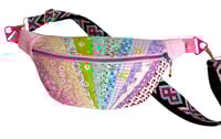 Image 1 of Patchwork Crossbody Fannypack 05