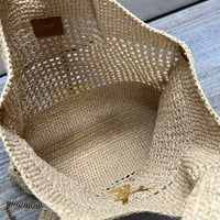 Image 5 of YSL ICARE Raffia Tote