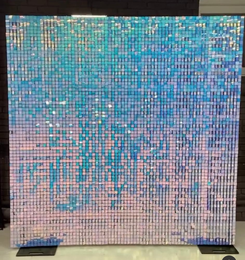 Image of Iridescent Shimmer Wall