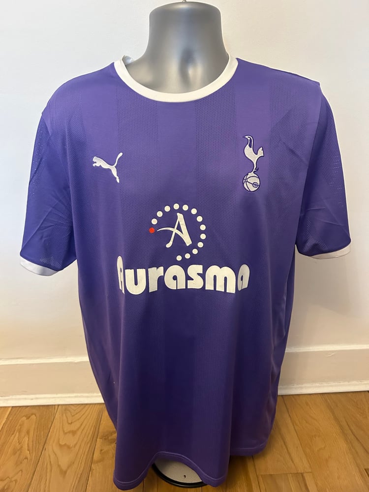 Image of Tottenham Hotspur “MODRIĆ 14” 2011/12 Away Shirt + PL patches  (XL)