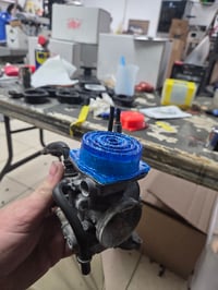 Image 4 of Shadow Carb Top. Metalflake Resin