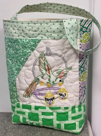 Feedsack Bird Tote copy