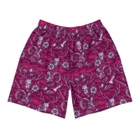 Image 1 of Mulberry Camo Unisex Athletic Shorts