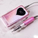 Pink Holographic Nail Drill