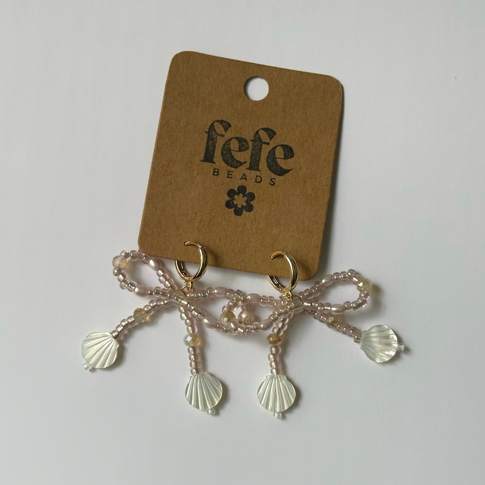 Image of shell fairy earrings