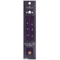 Image 3 of Star Wooden Purple Incense Ash Catcher