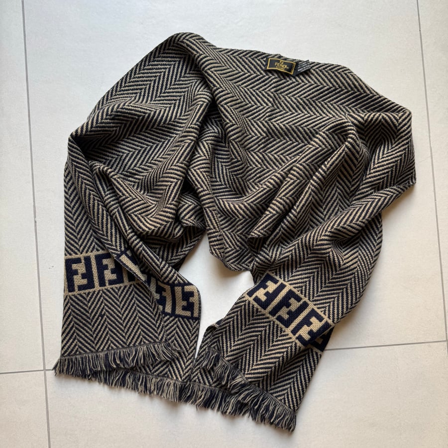 Image of Fendi Monogram Scarf