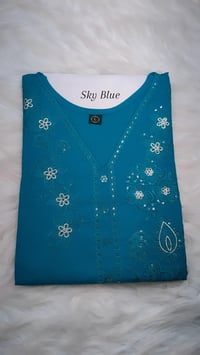 Image 4 of KSV81052-1 Pc Soft Rayon Slub Kurthi