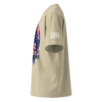 Image 17 of Unisex USA 250 Hellfish Haven organic oversized high neck t-shirt