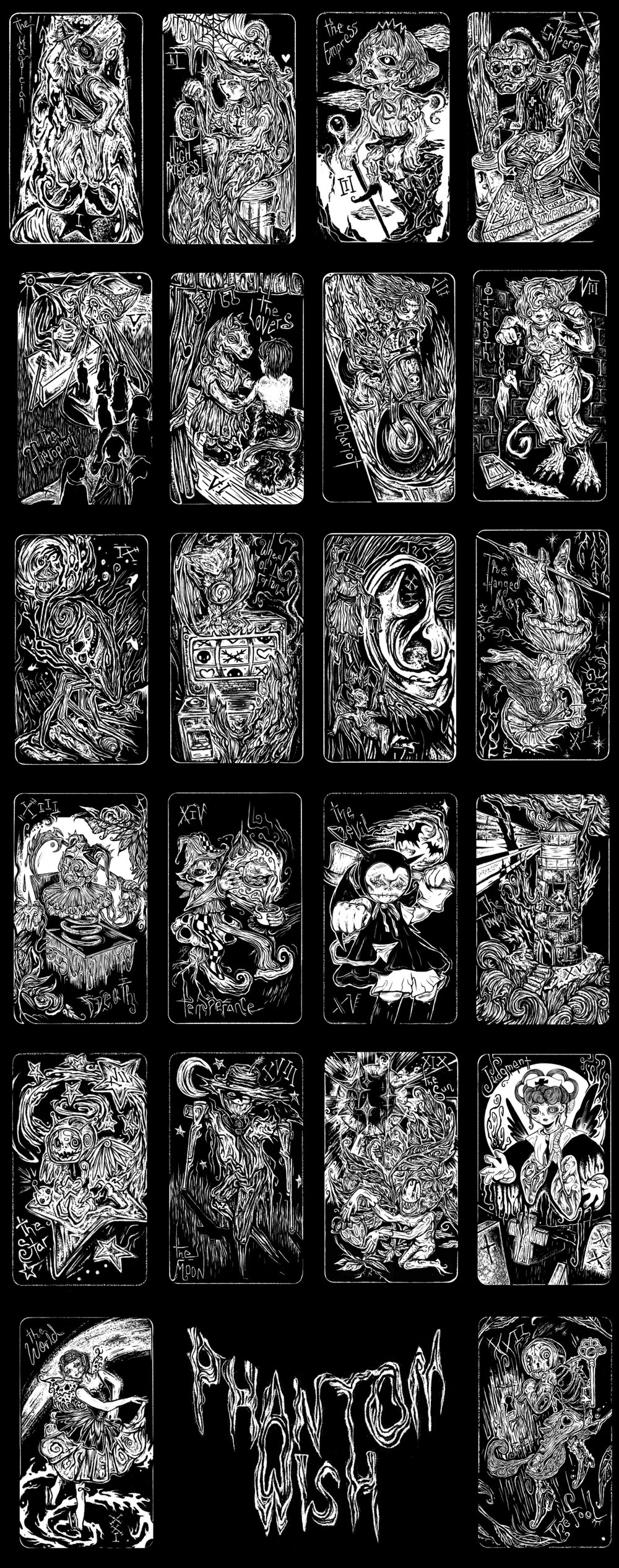 Phantom Wish Tarot Deck