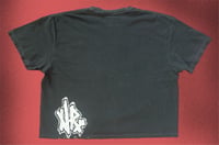 Image 2 of “BITE DOWN” CUSTOM PAINTED BOXY TEE XL