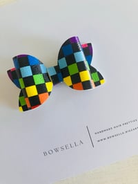 colourful checked 